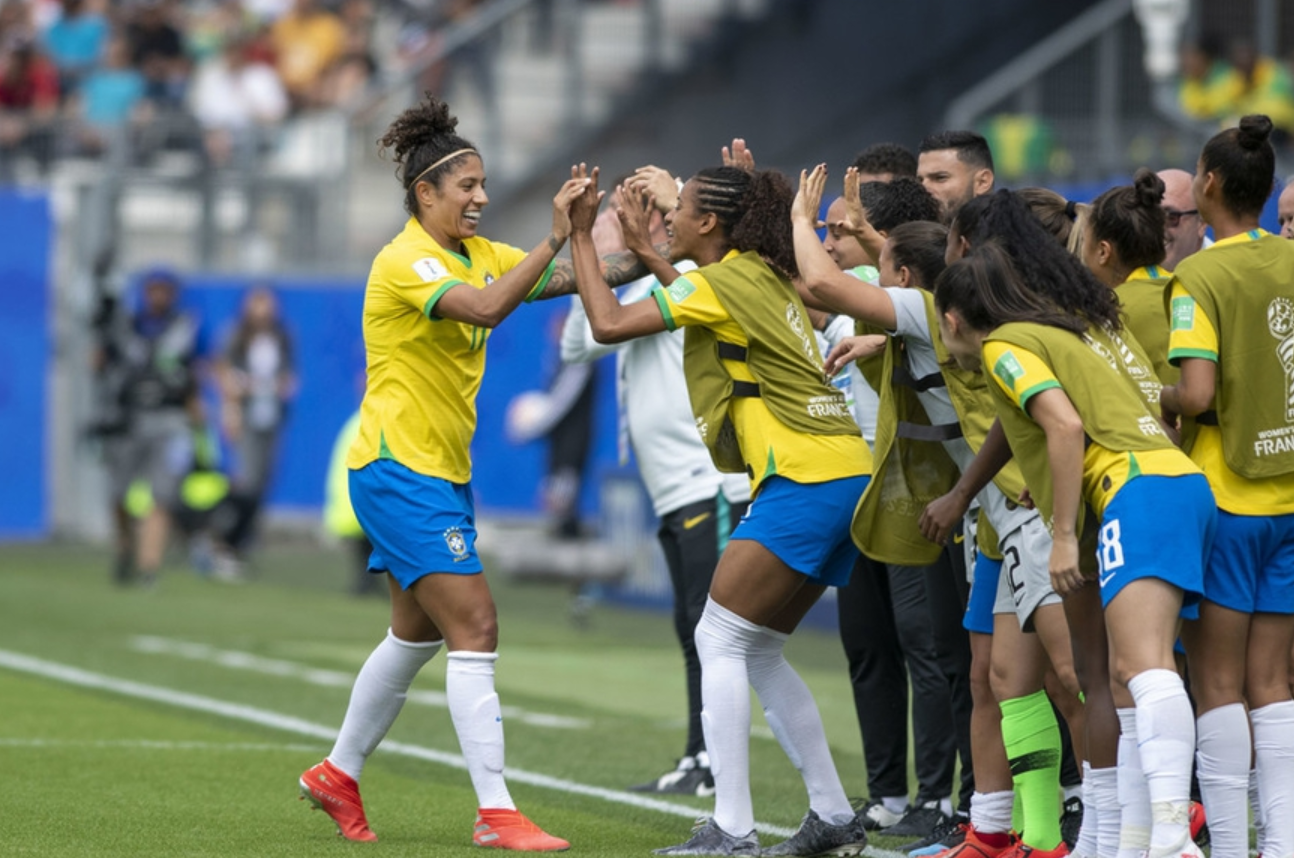 德国女足力挫巴西队晋级四强